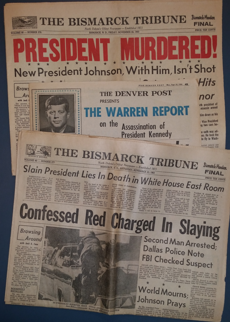 JFK Newspaper