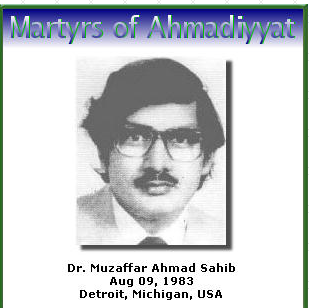 Dr. Muzaffar Ahmad